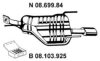 OPEL 5852209 End Silencer